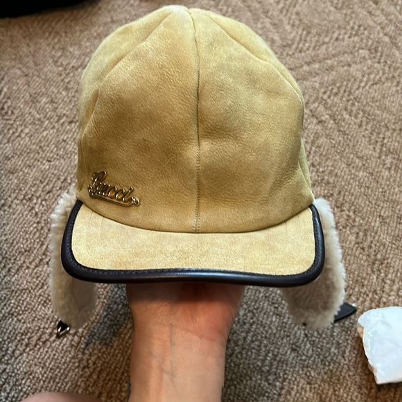 Gucci shearling trapper hat - Picture 3 of 7
